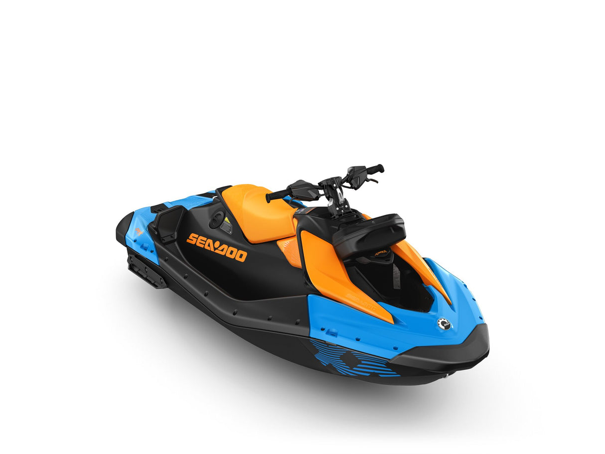 2026 Sea-Doo Spark Trixx for 1 + iBR and Audio in option in Gulfstream Blue / Orange Crush