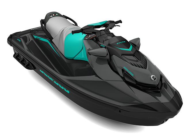 2026 Sea-Doo GTR 230 iBR in Eclipse Black / Reef Blue