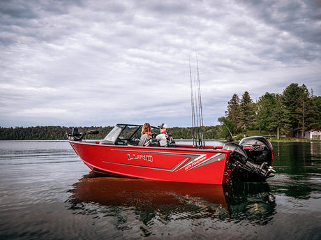 Lund fishing boat