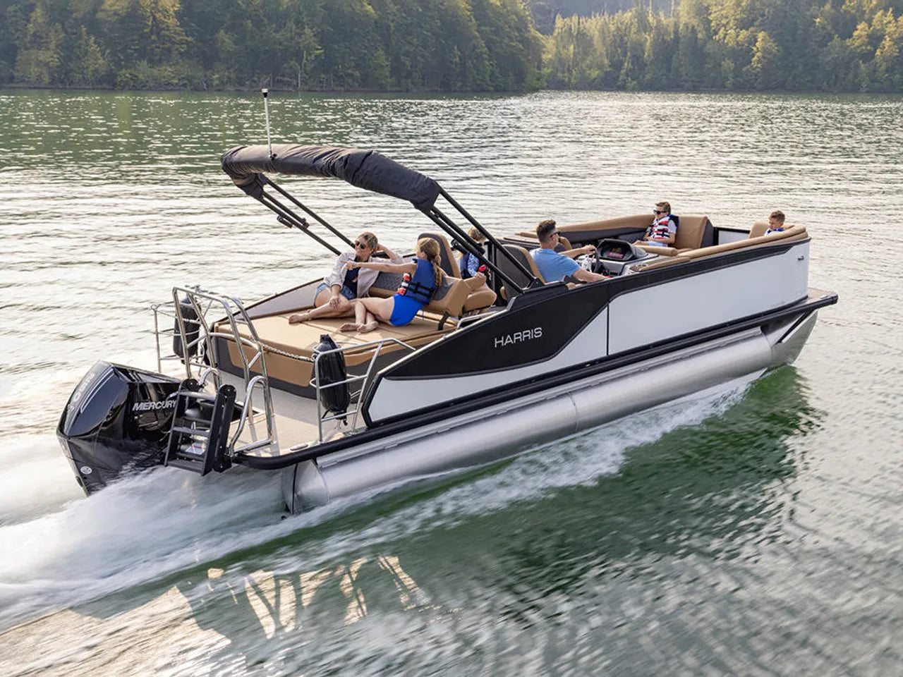 2026 Harris 230 Sunliner SLE TriToon 23.333 feet, Grand Island, New York #1