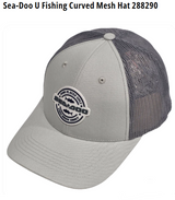 SEADOO U FISHING CURVED MESH CAP