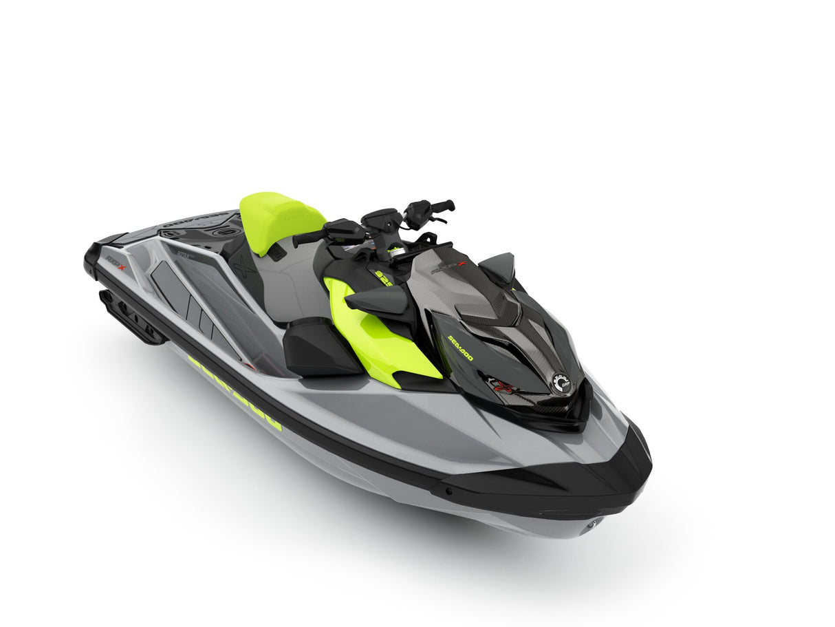 2026 Sea-Doo RXP-X 325 + Tech Package in Ice Metal / Manta Green