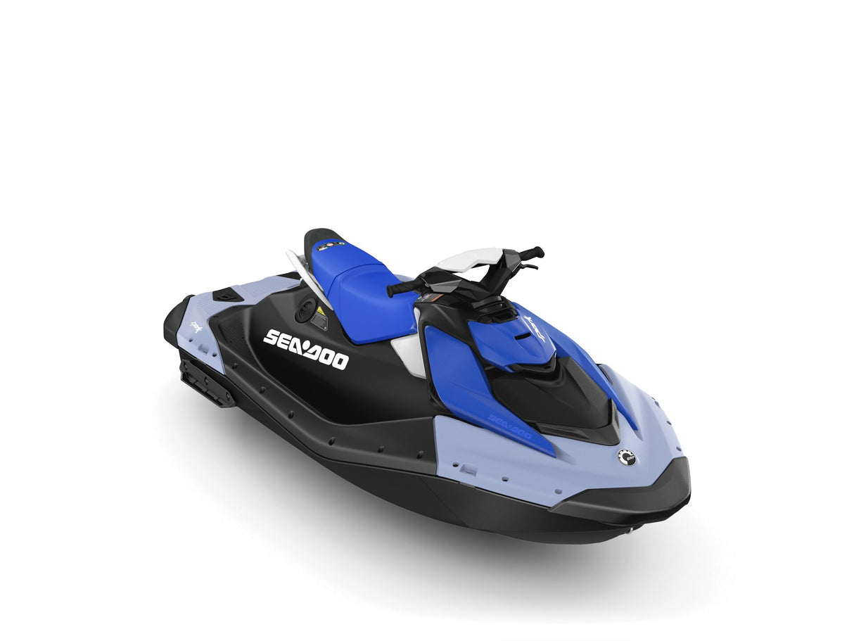 2026 Sea-Doo Spark for 2 90 hp + Convenience package with iBR in Vapor Blue / Dazzling Blue