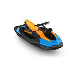 2026 Sea-Doo Spark Trixx for 3 + iBR and Audio in option in Gulfstream Blue / Orange Crush