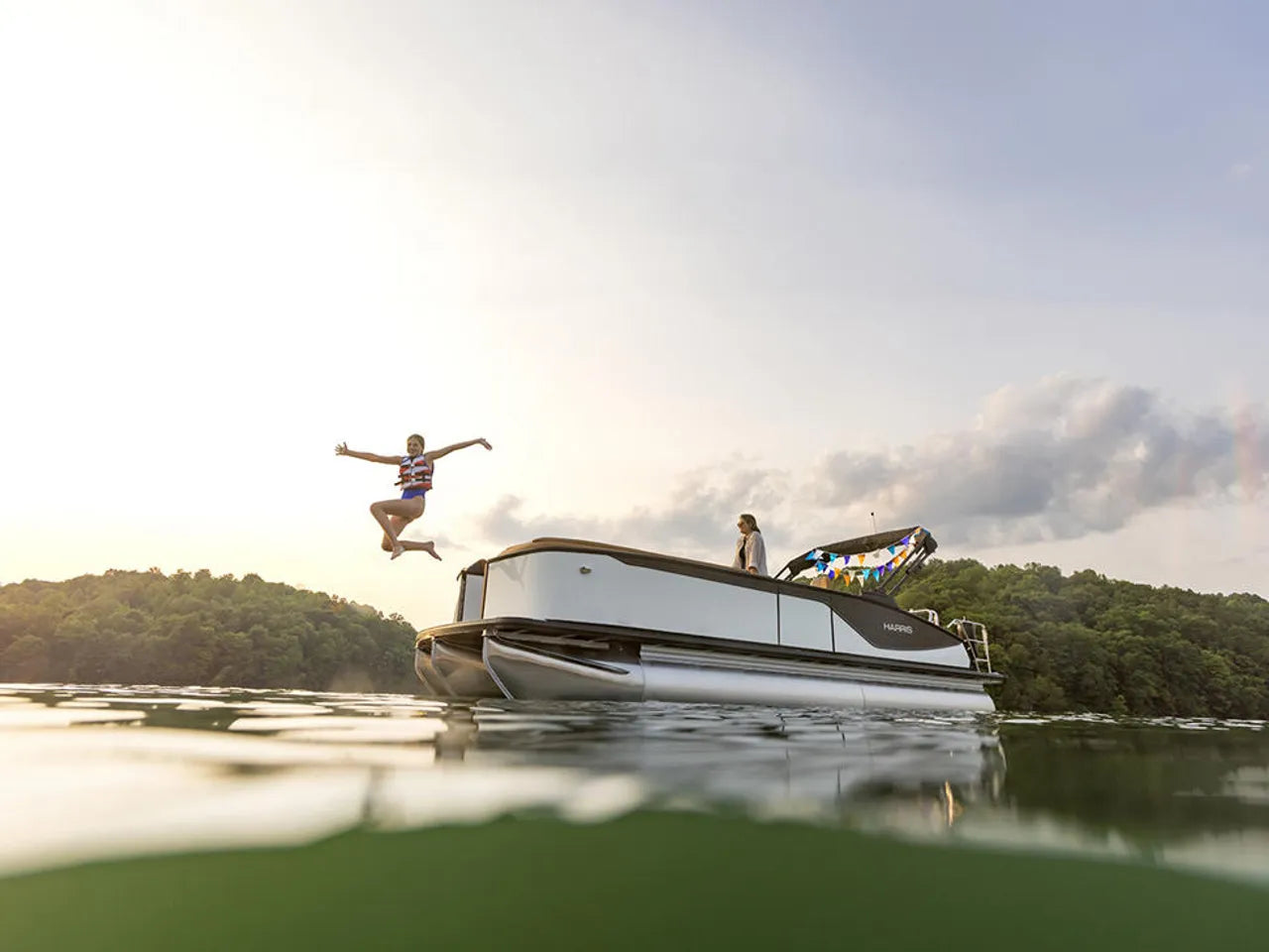 2026 Harris 230 Sunliner SLE TriToon 23.333 feet, Grand Island, New York #4