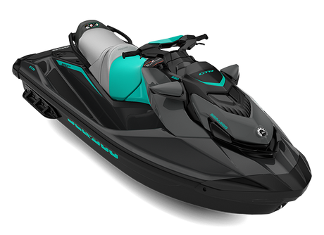 2026 Sea-Doo GTR 230 iBR+ BRP Premium Audio in Eclipse Black / Reef Blue