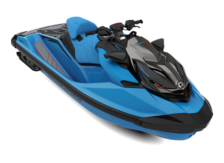 2026 Sea-Doo RXP-X 325 + Tech Package in Gulfstream Blue Premium